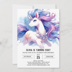 Farm Printable Horse Birthday Invitation
