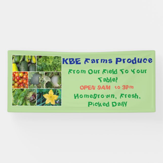 FARM PRODUCE BANNER (Horizontal)