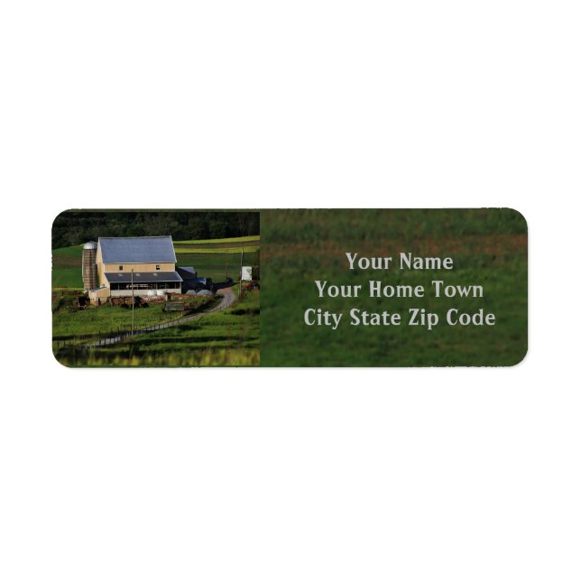 Farm Return Address (Front)