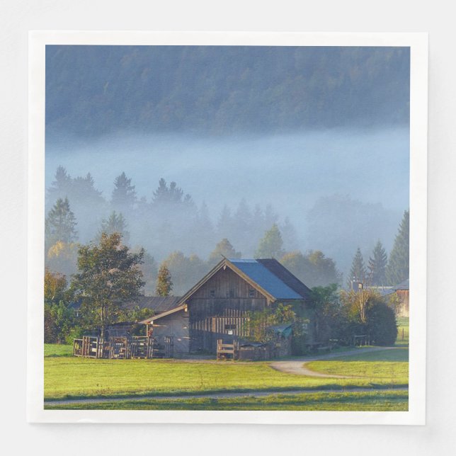 Farm Scene 3 Napkin (Front)