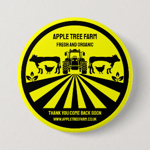 Farm Shop Promtion 7.5 Cm Round Badge