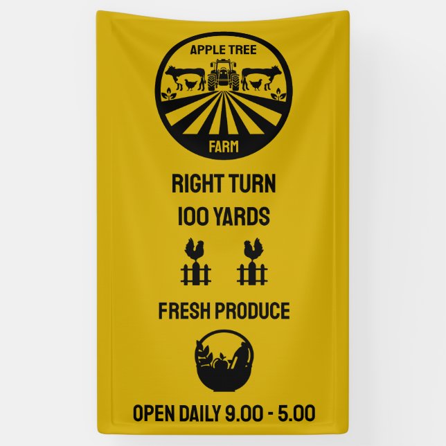 Farm Shop Promtion Banner (Vertical)