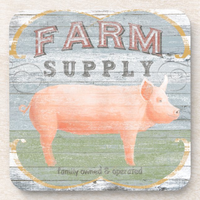 Farm Supply Coaster (Front)