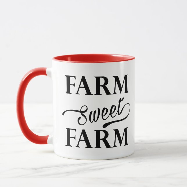 Farm Sweet Farm 11 oz Combo Mug (Left)
