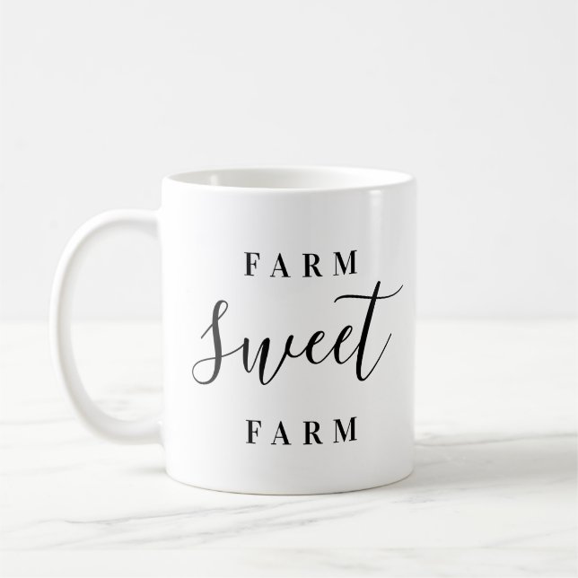 Farm Sweet Farm Coffee Mug (Left)
