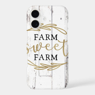Farm Sweet Farm White Wood Country Farmhouse