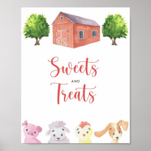 Farm - Sweets and treats Poster