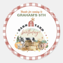 Farm Theme Birthday