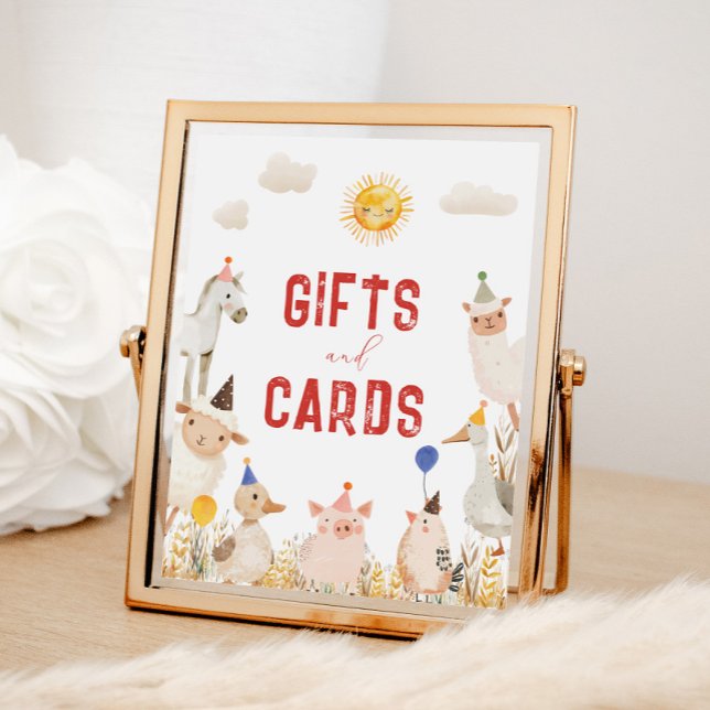 Farm Themed Gifts Birthday Sign (Creator Uploaded)