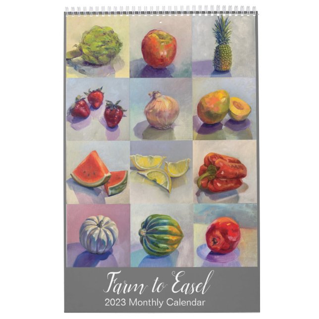 Farm to Easel Calendar 2023 (Cover)
