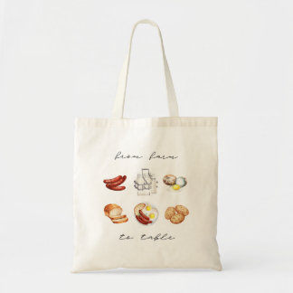 Farm To Table Breakfast Edition Tote Bag
