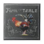 Farm to Table Rooster Tile<br><div class="desc">Farm to Table Rooster. Artist: Redstreake. Image ID: 152148D.</div>