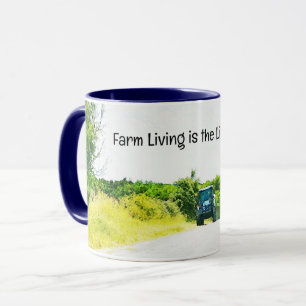 Farm Tractor Art Farm Living Cup Mug