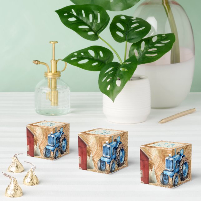 Farm Tractor Boys Birthday Party Favour Boxes (Multiple)