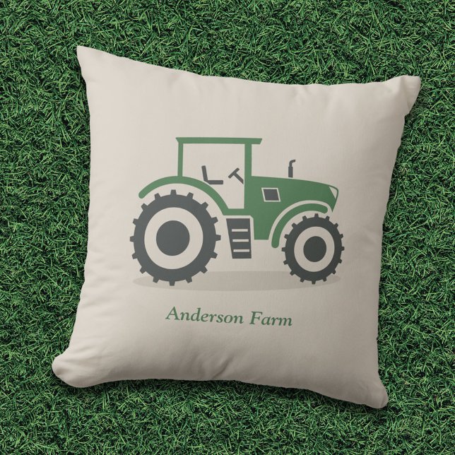 Farm Tractor Cushion (Farm Tractor Pillow)