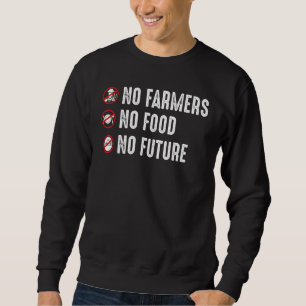 Farm Tractor Farmer Agricultural Farming Sweatshirt