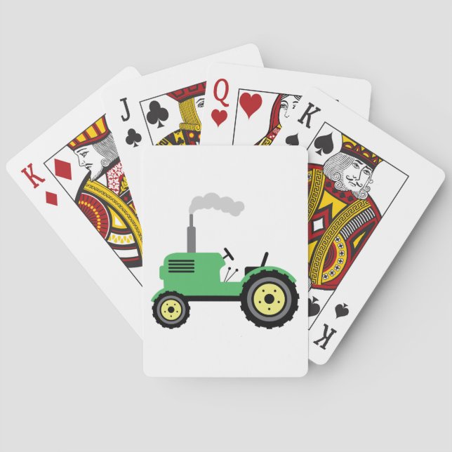Farm Tractor Playing Cards (Back)