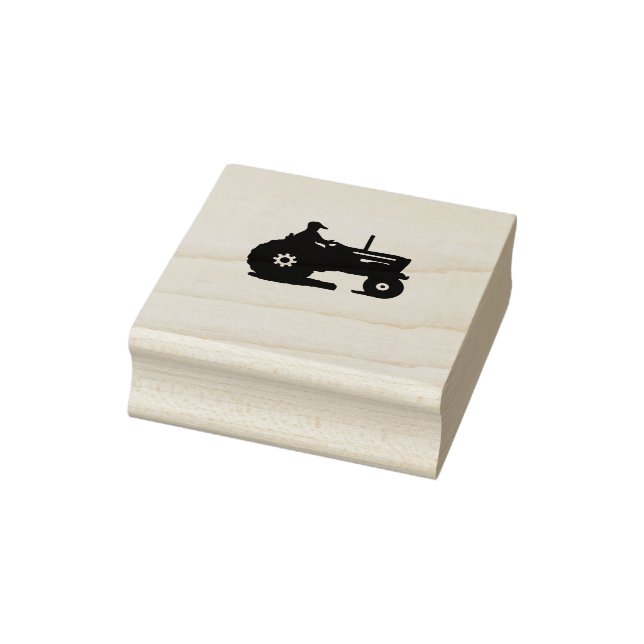 Farm Tractor Rubber Stamp (Stamp)