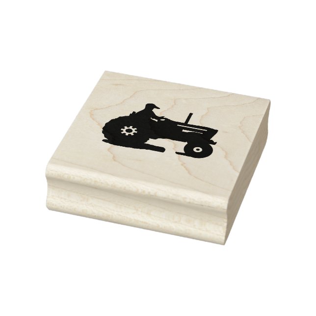 Farm Tractor Rubber Stamp (Stamp)