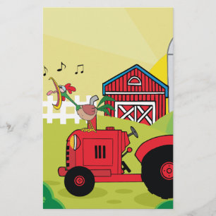 Farm Tractor Scrapbook Pages