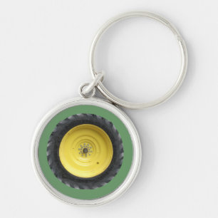Farm Tractor Wheel Series Key Ring