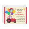 Farm tractor with balloons kids birthday photo