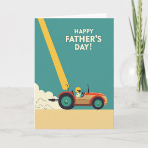 Farm Vehicle Fathers Day Card