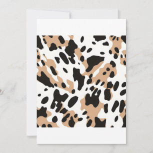 Farm wedding cow purple invitation