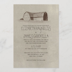 Farm Wedding Invitations