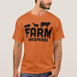 Farm Whisperer Farmer Animal Country T-Shirt