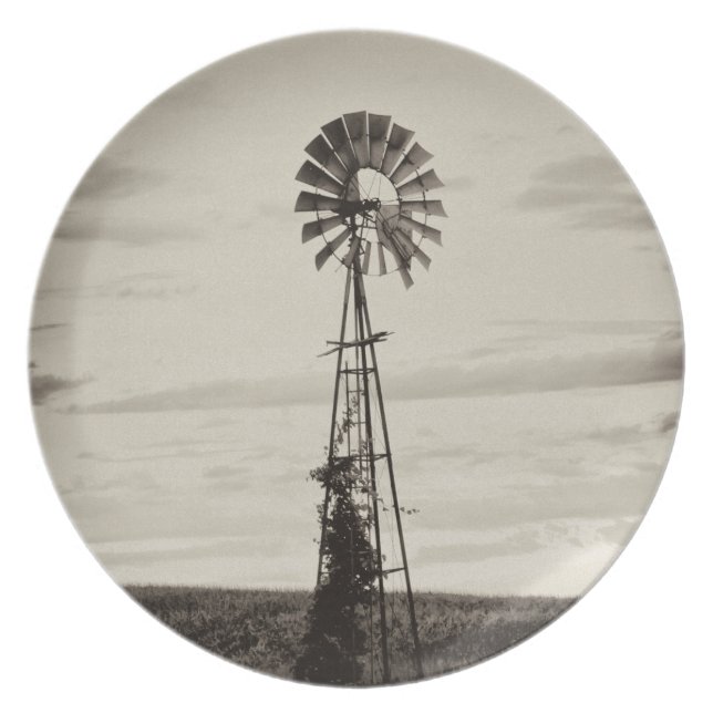 Farm Windmill Plate (Front)