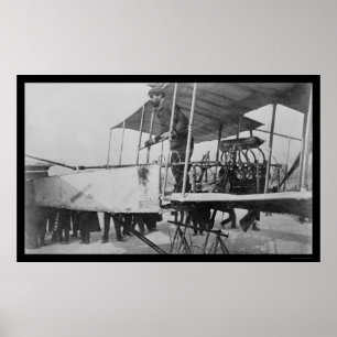 Farman Wins the Deutsch-Archdeacon Prize 1908 Poster