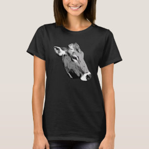 Farmer animal graphic design head imprint motif wi T-Shirt