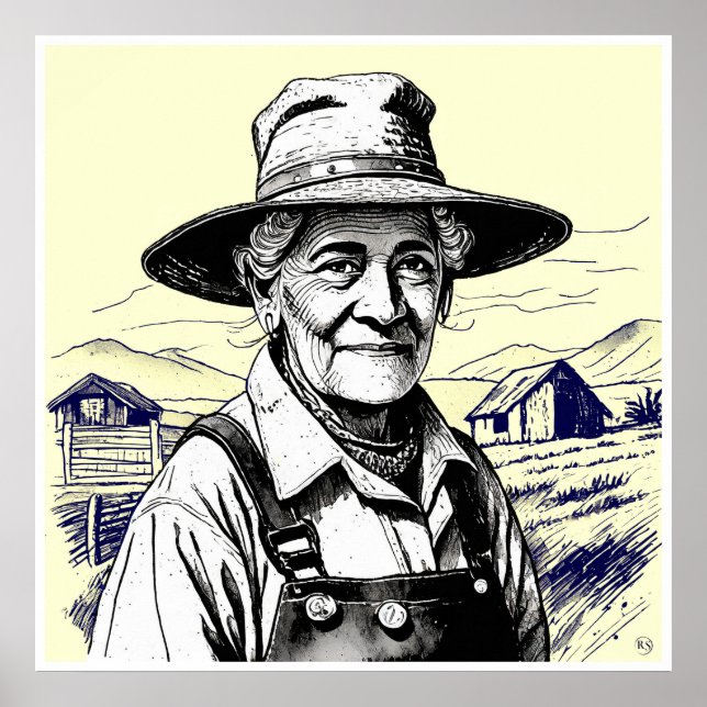 Farmer - Archival Art Print (Front)
