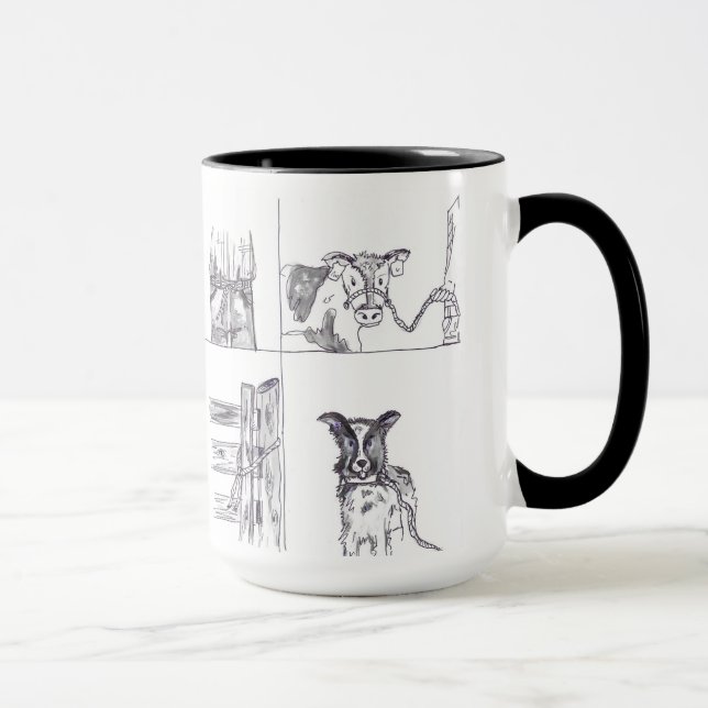 Farmer Baler Twine Mug (Right)