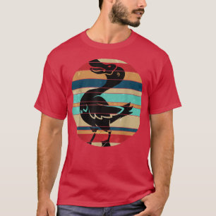 Farmer Bird Animal Lover Retro Farm Duck  T-Shirt