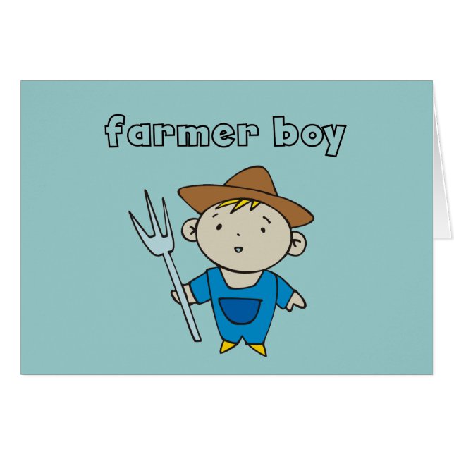 Farmer Boy Tshirts and Gifts (Front Horizontal)