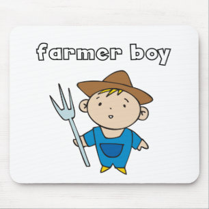 Farmer Boy Tshirts and Gifts Mouse Mat