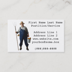 Farmer Business Card