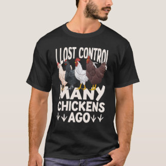 Farmer Clothing For Chicken Collector Coop Food Br T-Shirt