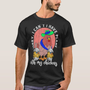 Farmer Cute Farm Animal Poultry Bird Hen Chicken T-Shirt