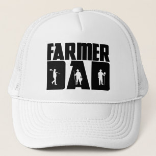 Farmer Dad - Farming Father's Day  Trucker Hat
