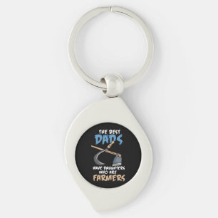 Farmer - Daughters Who Are Farmers Key Ring