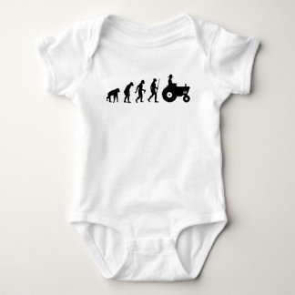 Farmer evolution baby bodysuit