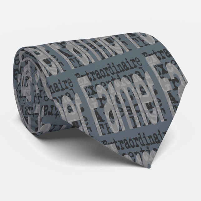 Farmer Extraordinaire Tie (Rolled)