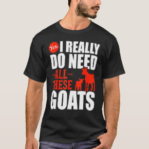 Farmer Farm Animal Goat Farming Goat T-Shirt