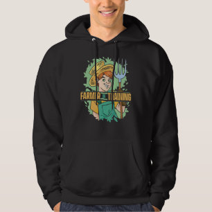 Farmer Farm Tractor Agriculture Farming Farmer I Hoodie