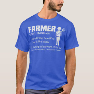 Farmer Farms, Farmers, Tractors Farming T-Shirt