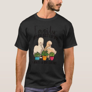 Farmer Gardening Garden Rooster Farm Silkie Chicke T-Shirt