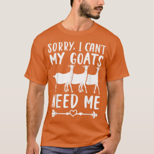 Farmer Goat Lover Farm Animal Lover Farming Funny  T-Shirt